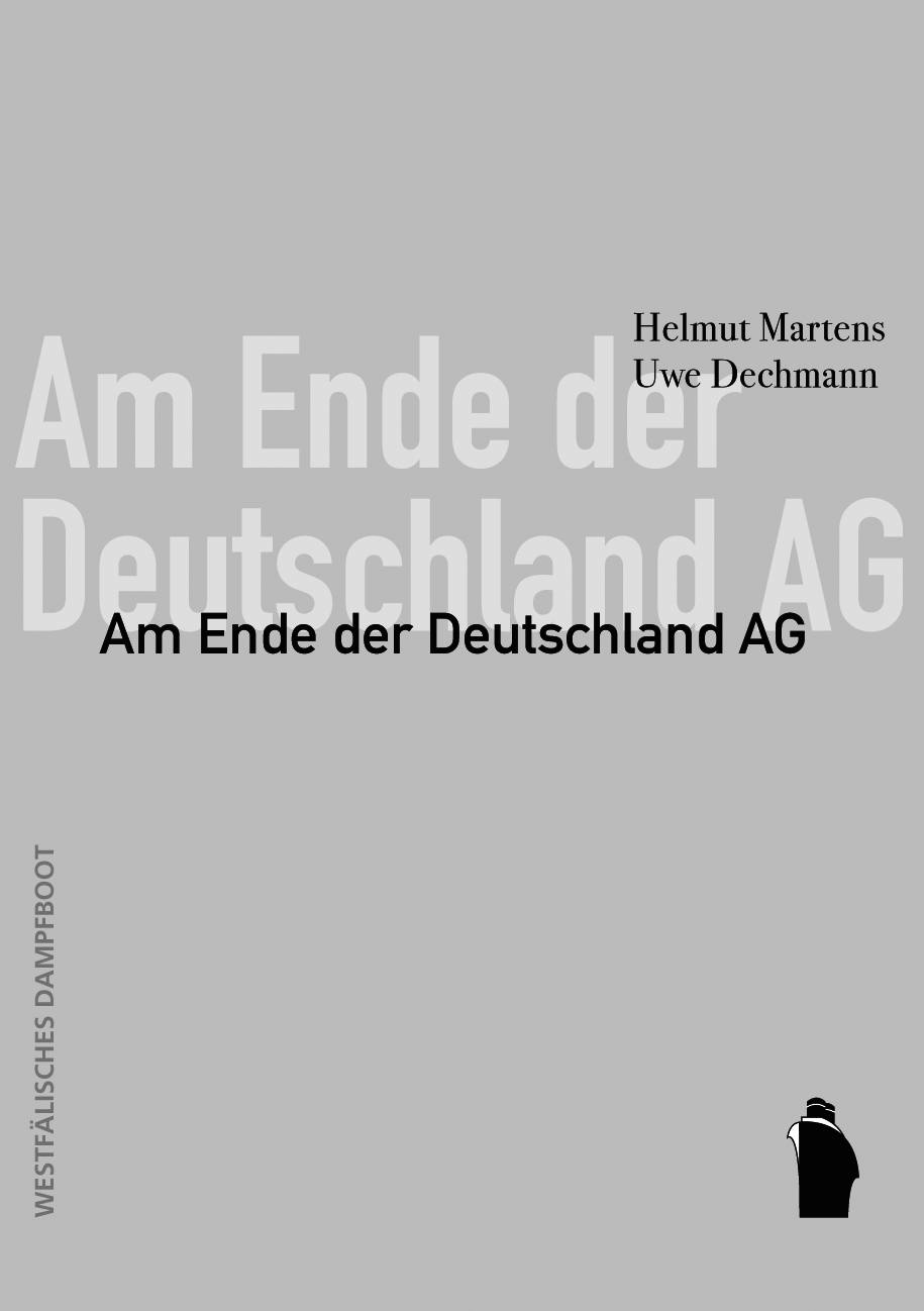 Am Ende der Deutschland AG - Einband